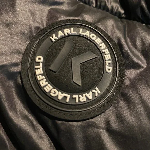 KARL LAGERFELD Paris - down puffer coat XL - Picture 5 of 5